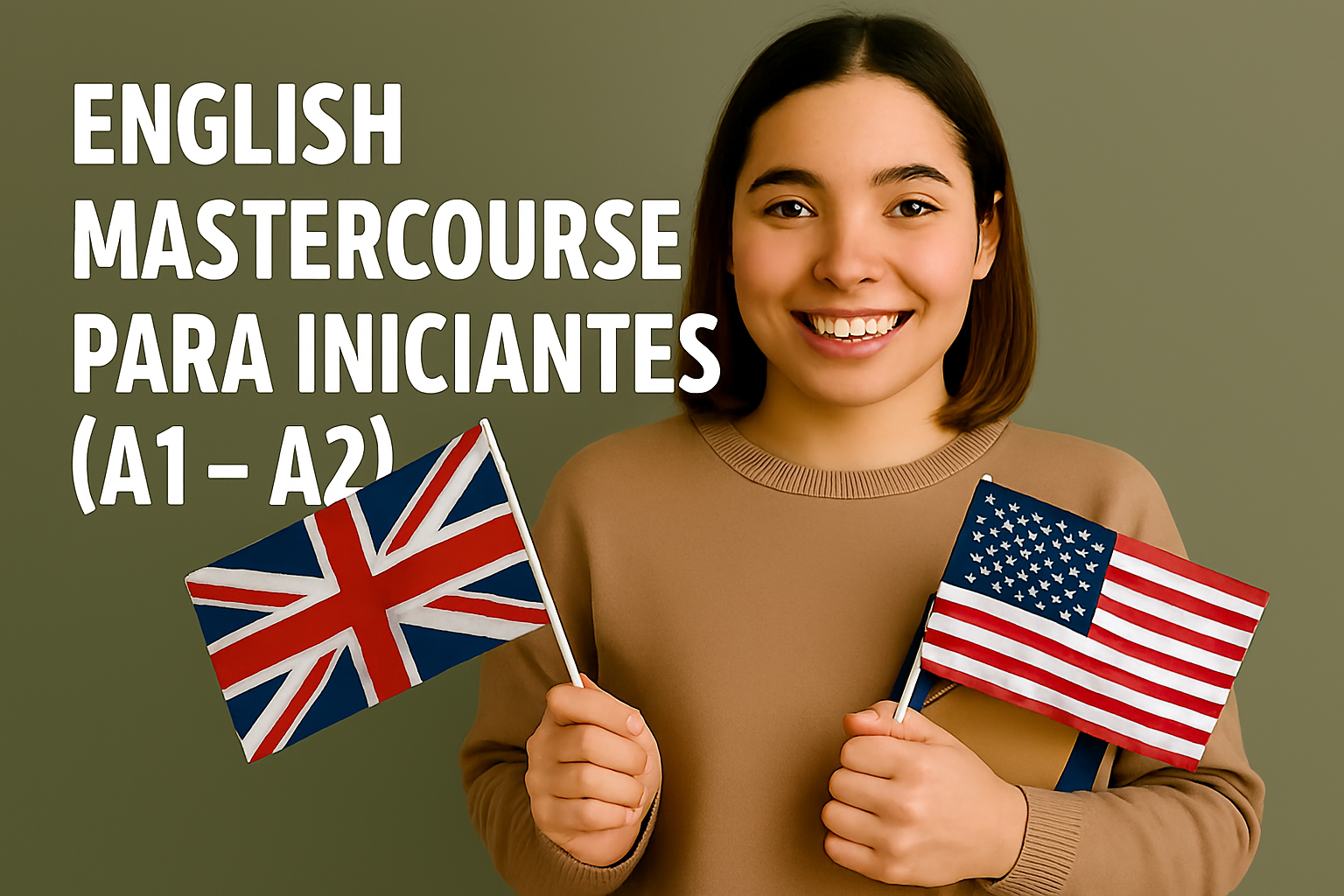 Curso de inglês para iniciantes A1-A2